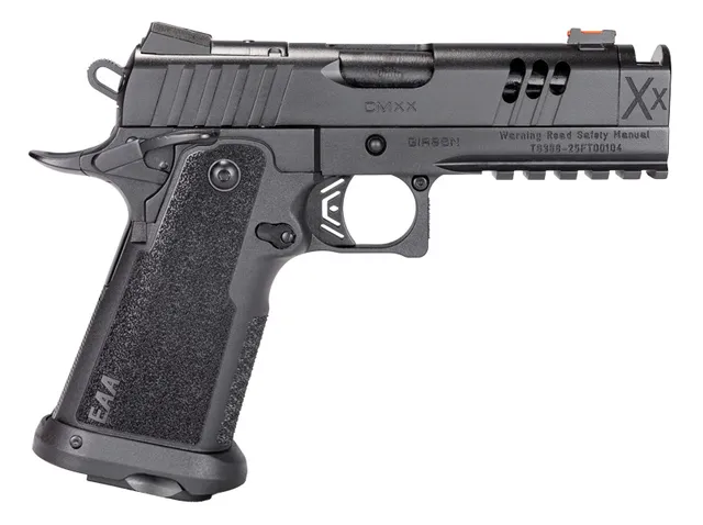 EAA Witness2311 CMXX 9mm Luger 4.25" 17RD Single Action Only Pistol, Black