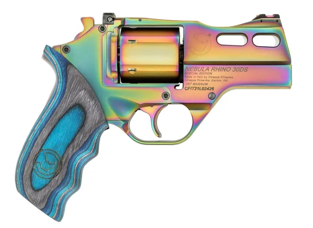 Chiappa Firearms 30DS Rhino .357 Magnum 3" 6RD Revolver, Blue