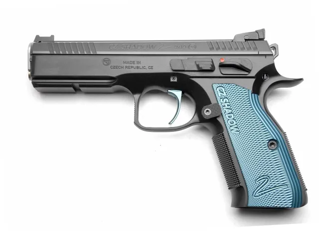 CZ CUSTOM SHOP 75 Shadow 2 9mm Luger 4.89" 17RD Single Action Only Pistol, Black