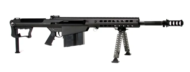 Barrett M107A1 .50 BMG 20" 10RD Semi-Auto Rifle, Black