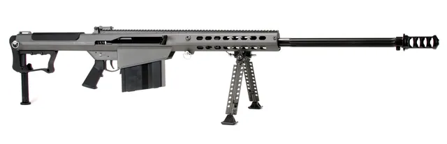 Barrett M107A1 .50 BMG 29" 10RD Semi-Auto Rifle, Tungsten Grey