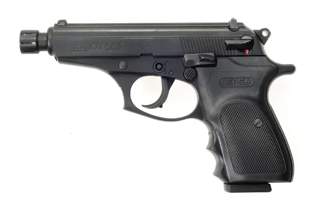 Bersa Thunder 380 Thunder .380 ACP 3.5" 8RD DA/SA Pistol, Black