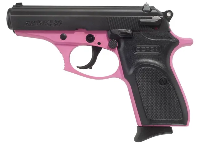 Bersa Thunder 380 Thunder .380 ACP 3.5" 8RD Double Action Only Pistol, Black