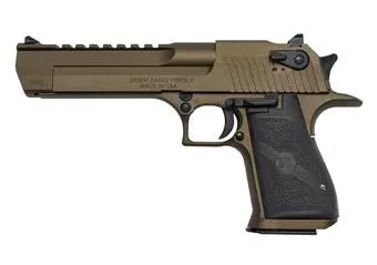 Magnum Research Mark XIX *CA Compliant Desert Eagle .44 Magnum 6" 8RD Pistol, Burnt Bronze