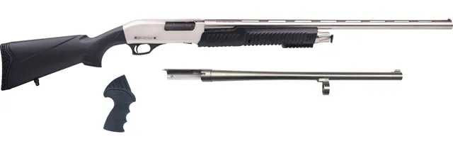 Armscor 3-in-1 Combo Meriva 12 Gauge 18.5" 4RD Shotgun, Black