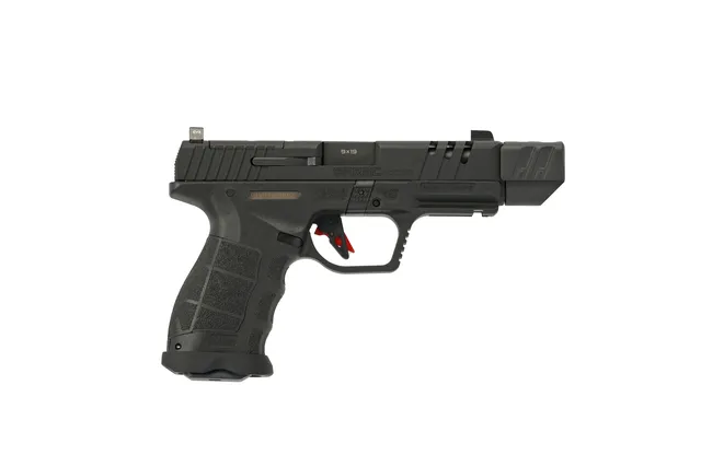 Sar USA SAR9 9mm Luger 5.2" 17RD Single Action Only Pistol, Black