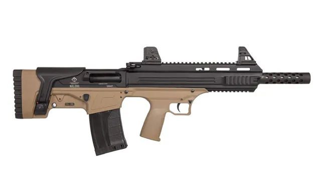 ATI Bulldog 20 Gauge 18.5" 5RD Shotgun, Black Matte Black