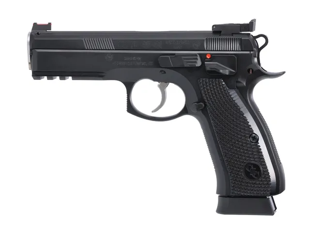 CZ Shadow 75 SP-01 9mm Luger 4.6" 17RD DA/SA Pistol, Black