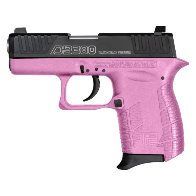 Diamondback DB380 Gen4 .380 ACP 2.8" 6RD Double Action Only Pistol, Black