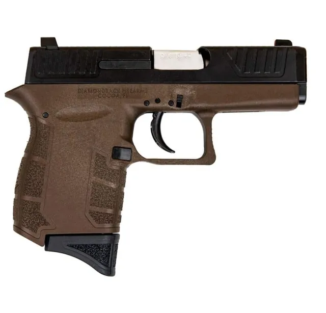 Diamondback DB9 Gen4 9mm Luger 3.1" 6RD Double Action Only Pistol, Black