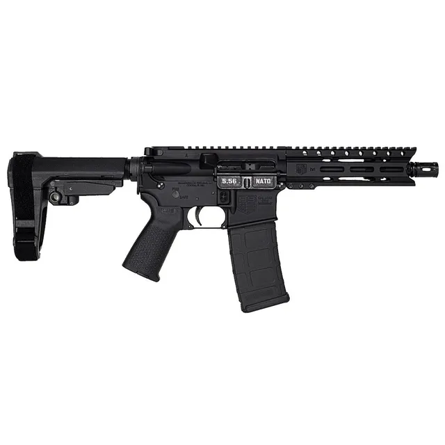 Diamondback DB15 AR Pistol Carbine Length 5.56 NATO 7" 30RD Pistol, Black Diamondback Black