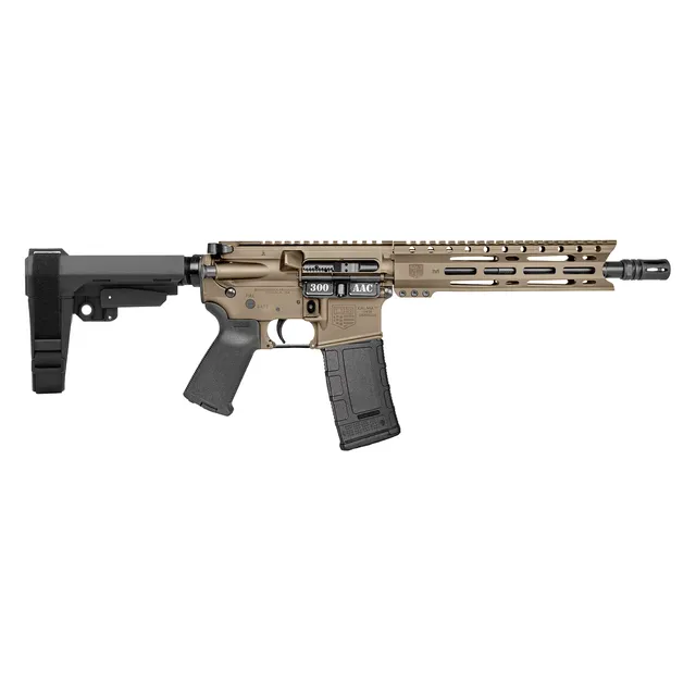 Diamondback DB15 Carbon .300 Blackout 10" 30RD Pistol, Flat Dark Earth