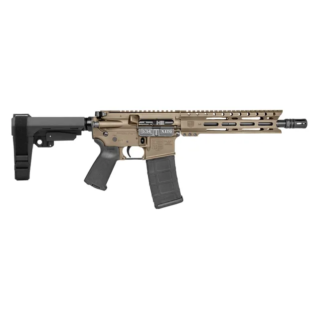 Diamondback DB15 Carbon 5.56 NATO 10" 30RD Pistol, Flat Dark Earth