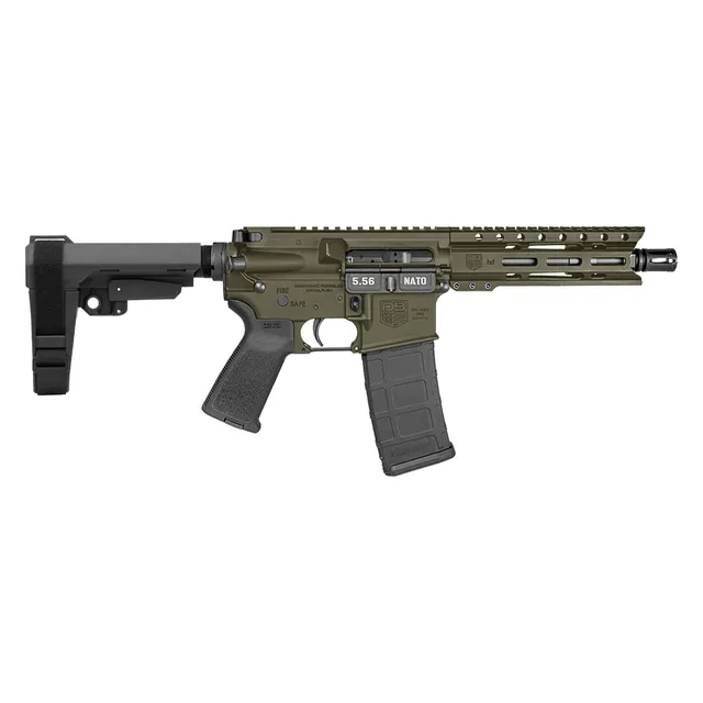 Diamondback DB15 Carbon 5.56 NATO 7" 30RD Rifle, Olive Drab