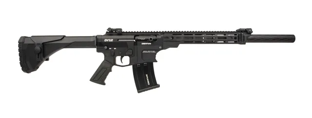 DERYA FIREARMS DY12 *CA Compliant 12 Gauge 20" 5RD Shotgun, Black
