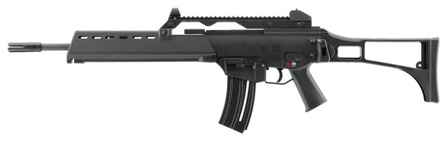 HK G36 .22 LR 18.13" 20RD Rifle, Black