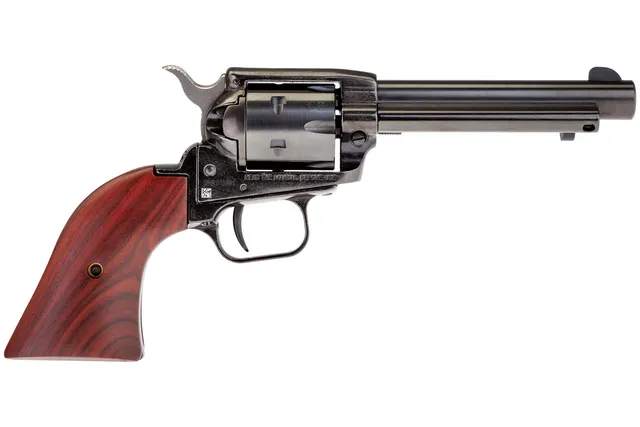 Heritage Mfg ROUGH RIDER .22 LR 4.75" 6RD Single Action Only Revolver, Blue Black