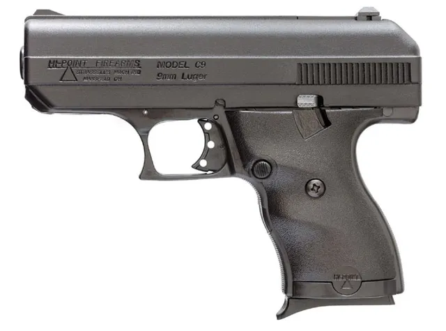 Hi-Point C9 *CA Compliant 9mm Luger 3.5" 8RD Pistol, Black