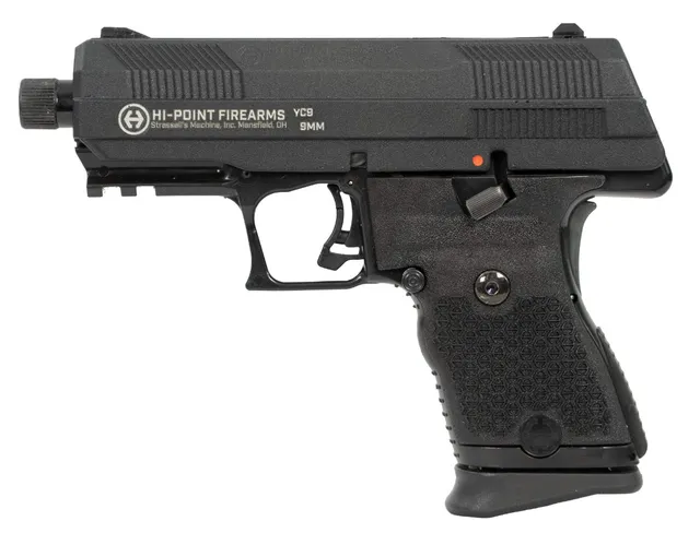 Hi-Point YC9 C-9 9mm Luger 4.12" 10RD Pistol, Black