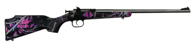 Crickett Synthetic Youth .22 LR 16.12" 1RD Rifle, Stainless