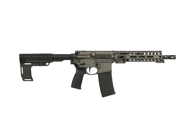 Patriot Ordnance Factory P15 Constable 5.56 NATO 10.5" 30RD Pistol, Black Tungsten Cerakote