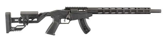 Ruger Precision Rifle Precision Rimfire .22 WMR 18" 15RD Rifle, Black