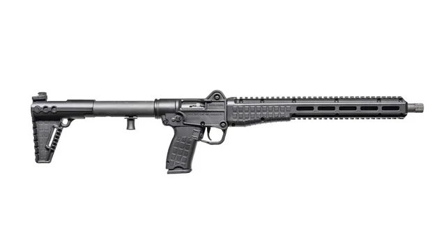 Keltec SUB2000 Gen3 10mm Auto 16.15" 15RD Single Action Only Rifle, Blue