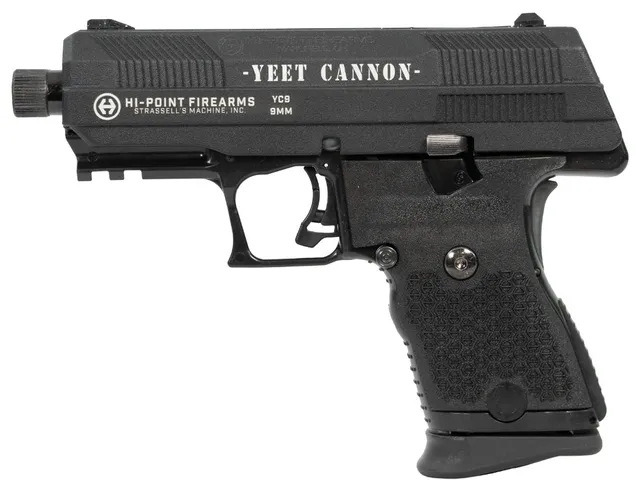 Hi-Point YC9 C-9 9mm Luger 4.12" 10RD Pistol, Black
