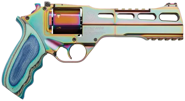 Chiappa Firearms 60SAR Nebula *CA Compliant Rhino .357 Magnum 6" 6RD Revolver, Blue