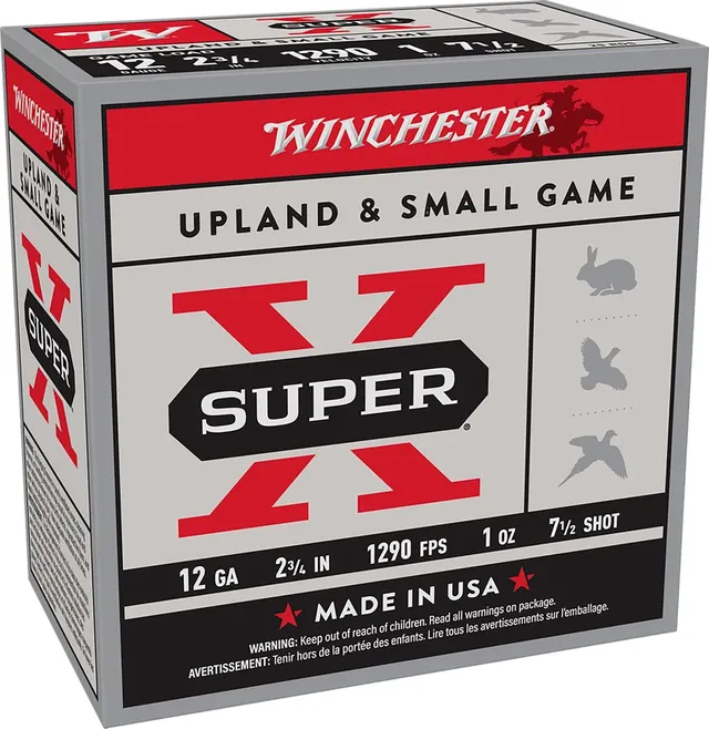Winchester Ammo 12 Gauge Lead 25rd XU127