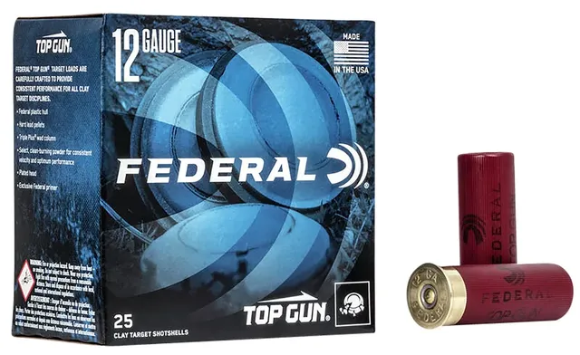 Federal 12 Gauge Lead 25rd TGL128