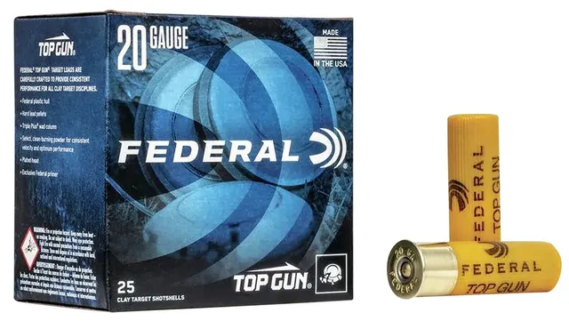 Federal 20 Gauge Lead 25rd TG2075