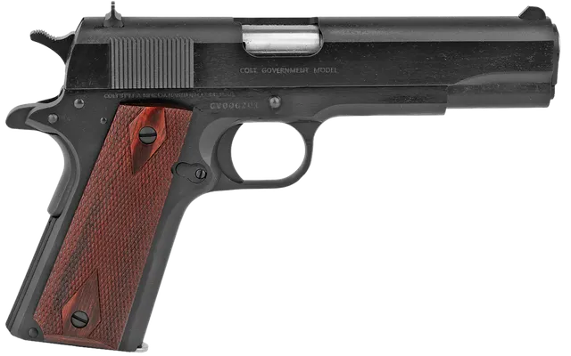 Colt Mfg 1911 Government .38 Super 5" 9RD Single Action Only Pistol, Blue