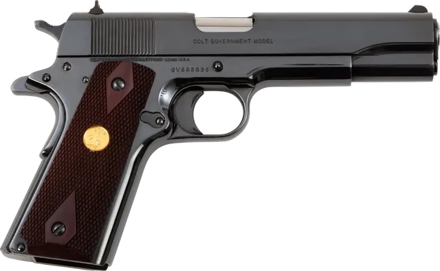 Colt Mfg 1911 Government .45 ACP 5" 7RD Single Action Only Pistol, Blue