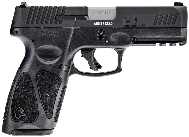Taurus G3 9mm Luger 4" 15RD Single Action Only Pistol, Black