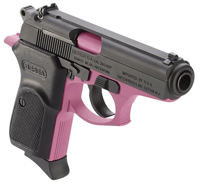 Bersa Thunder 380 Thunder .380 ACP 3.5" 8RD Double Action Only Pistol, Black