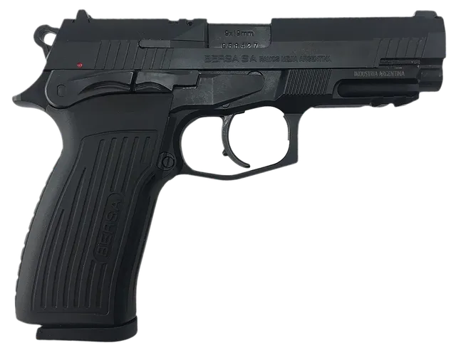 Bersa Thunder 9 TPR 9mm Luger 4.25" 17RD DA/SA Pistol, Black