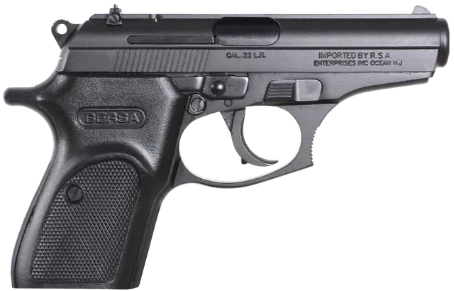 Bersa Thunder 22 Thunder .22 LR 3.5" 10RD DA/SA Pistol, Black