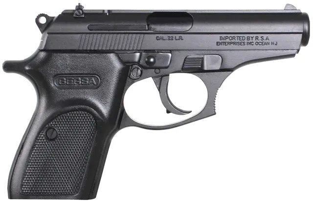 Bersa Thunder 22 Thunder .22 LR 3.5" 10RD DA/SA Pistol, Black