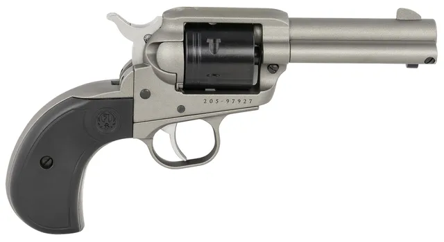 Ruger Wrangler .22 LR 3.75" 6RD Single Action Only Revolver Silver Cerakote