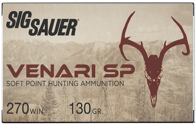 Sig Sauer .270 Win 130gr Soft Point 20rd