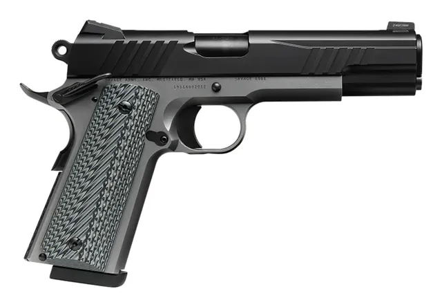 Savage Arms 1911 Government .45 ACP 5" 8RD Pistol, Black Black Nitride
