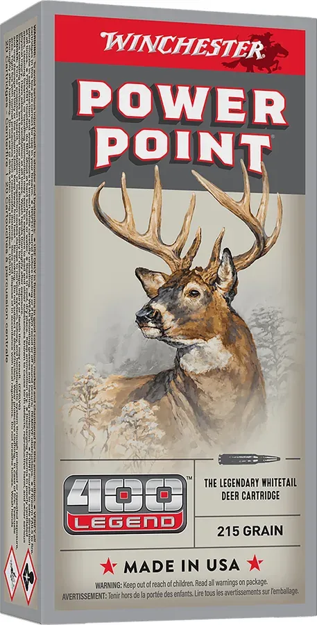 Winchester Ammo .400 Legend 215gr Power-Point 20rd