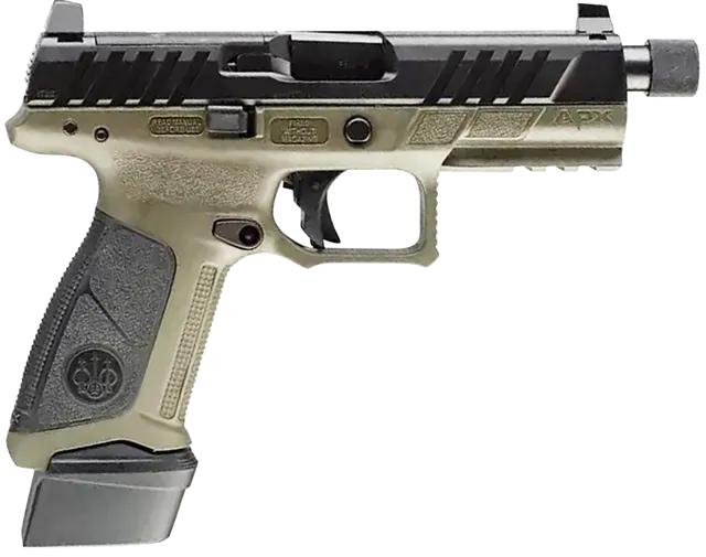 Beretta APX 9mm Luger 4.8" 21RD Striker-Fired Pistol, Black