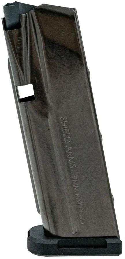 SHIELD ARMS S15 Magazine 9mm Luger 7.3 Black Nickel