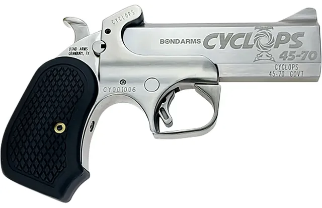 Bond Arms Big Bore Cyclops .45-70 Gov 4.25" 1RD Single Action Only Pistol