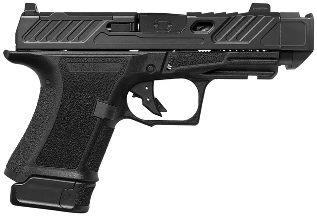Shadow Systems CR920P CR920 Pistol 9mm Luger 3.75" 10RD Striker-Fired Pistol, Black