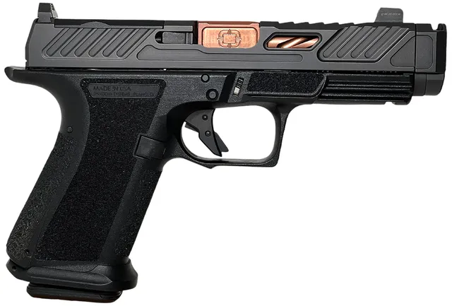 SHADOW SYSTEMS MR920P MR920 Pistol 9mm Luger 4.25" 15RD Striker-Fired Pistol, Black Bronze TICN
