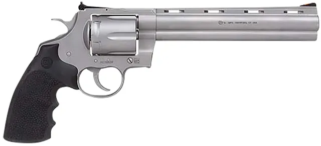 Colt Mfg Python .357 Magnum 8" 6RD DA/SA Revolver, Stainless Steel Bead Blasted