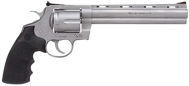 Colt Mfg Python .357 Magnum 8" 6RD DA/SA Revolver, Stainless Steel Bead Blasted